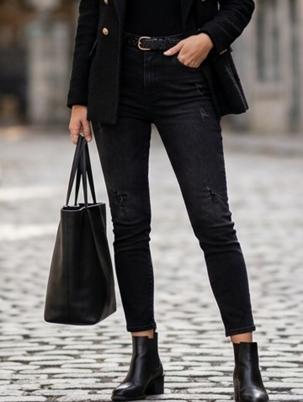 Lucky Brand High Rise "Bridgette" Black Skinny Jeans , Sz 10